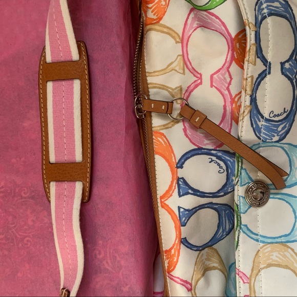 Coach Multicolor Hobo Purse - Picture 4 of 11